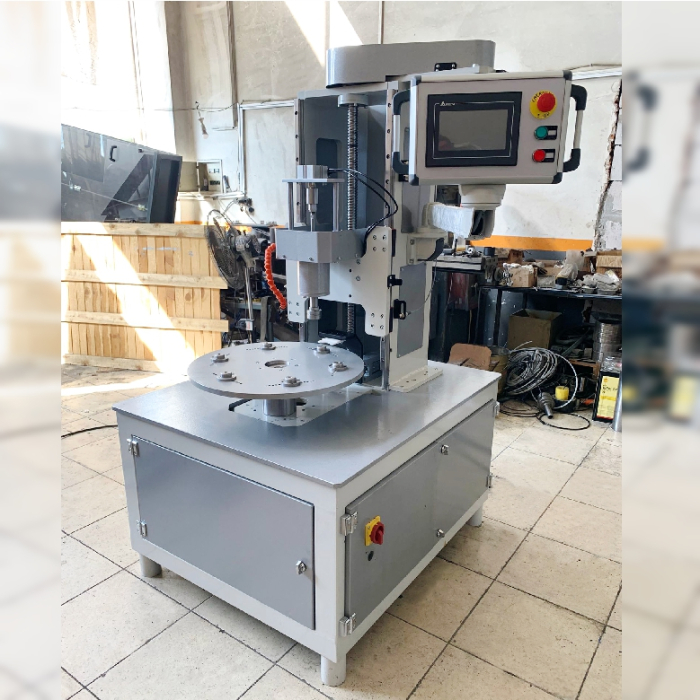 KAĞIT BORU AĞIZ KIVIRMA  MAKİNESİ  ( SERVO KONTROL)